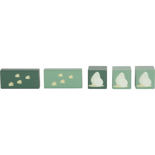 Wooden Building Blocks "Dino"