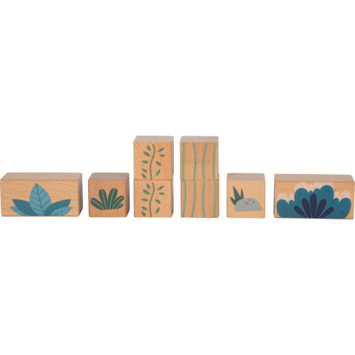 Wooden Building Blocks "Dino"