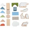 Wooden Building Blocks "Arctic"