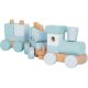 Wooden Train blue