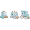 Wooden Train blue