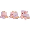 Wooden Train pink