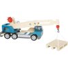 Crane Lorry with Pallet
