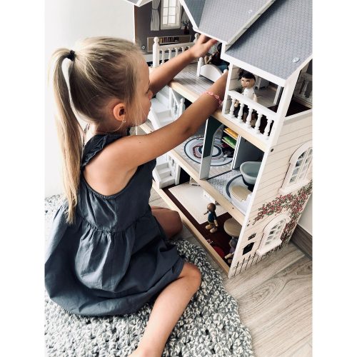 Wooden Bending Dolls Family