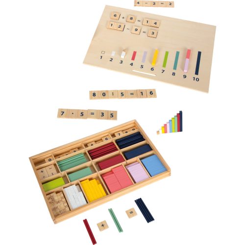 Learning Box Maths Sticks with Numbers "Educate"