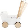 Push-Along Doll Pram "Little Button"