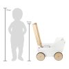 Push-Along Doll Pram "Little Button"