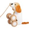 Pull-Along Dog with Crinkly Ears