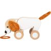 Pull-Along Dog with Crinkly Ears