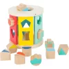 Wooden Rolling Shape-sorting Cube