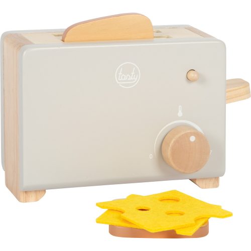 Toaster Set grey "tasty"