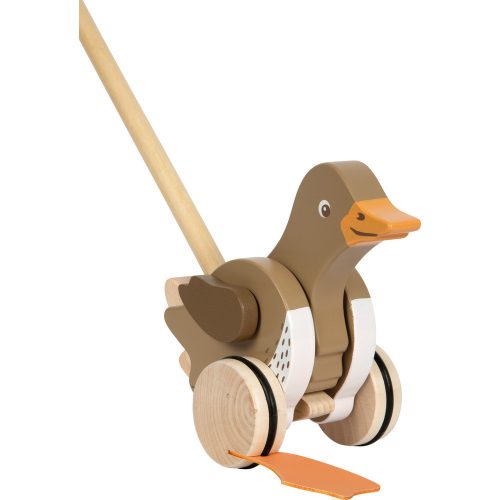 Push-Along Duck with Moving Head