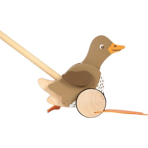 Push-Along Duck with Moving Head