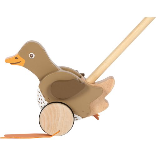 Push-Along Duck with Moving Head