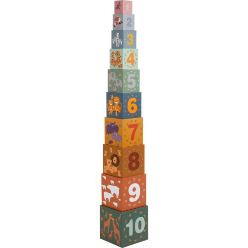 Stacking Cubes "Safari"