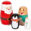 Christmas Matryoshka Dolls