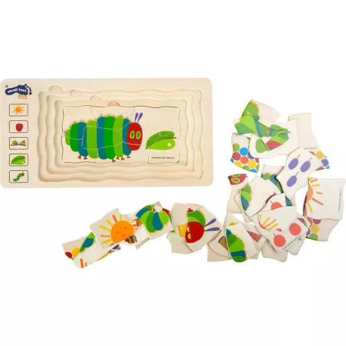 The Very Hungry Caterpillar Layer Puzzle