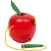 Apple and Worm Threading Game