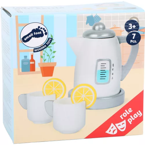 Tea Set with Kettle for Play Kitchens