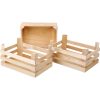 Large Box, Nature, set of 3