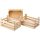 Large Box, Nature, set of 3