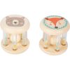 Baby Rattles Animals Pastel