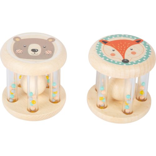 Baby Rattles Animals Pastel