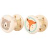 Baby Rattles Animals Pastel
