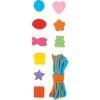 Creative threading beads