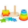 Rainbow Shape-Fitting Game