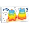 Rainbow Shape-Fitting Game