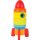 Colourful Stacking Rocket