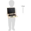 Wooden Laptop with Magnet Board