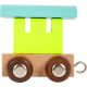 Letter Train Coloured Carriage