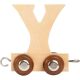 Wooden Letter Train Y