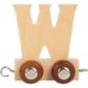 Wooden Letter Train W