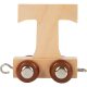 Wooden Letter Train T