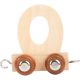 Wooden Letter Train O