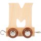 Wooden Letter Train M
