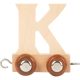 Wooden Letter Train K