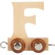 Wooden Letter Train F