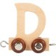 Wooden Letter Train D