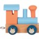 Letters Train Polar Train Engine salmon & ice blue