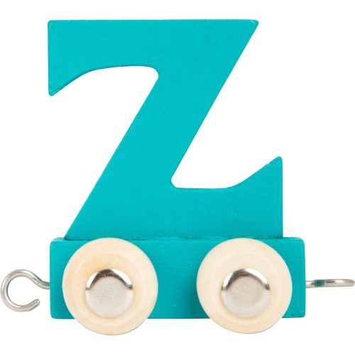 Színes betűvonat Z