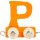 Coloured Letter Train P