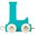 Coloured Letter Train L