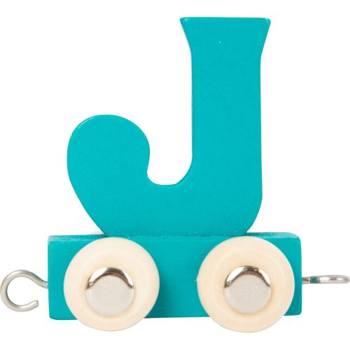 Coloured Letter Train J