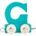 Coloured Letter Train G