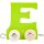 Coloured Letter Train E