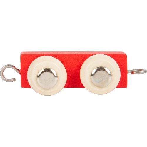 Trailer Letter Train Red
